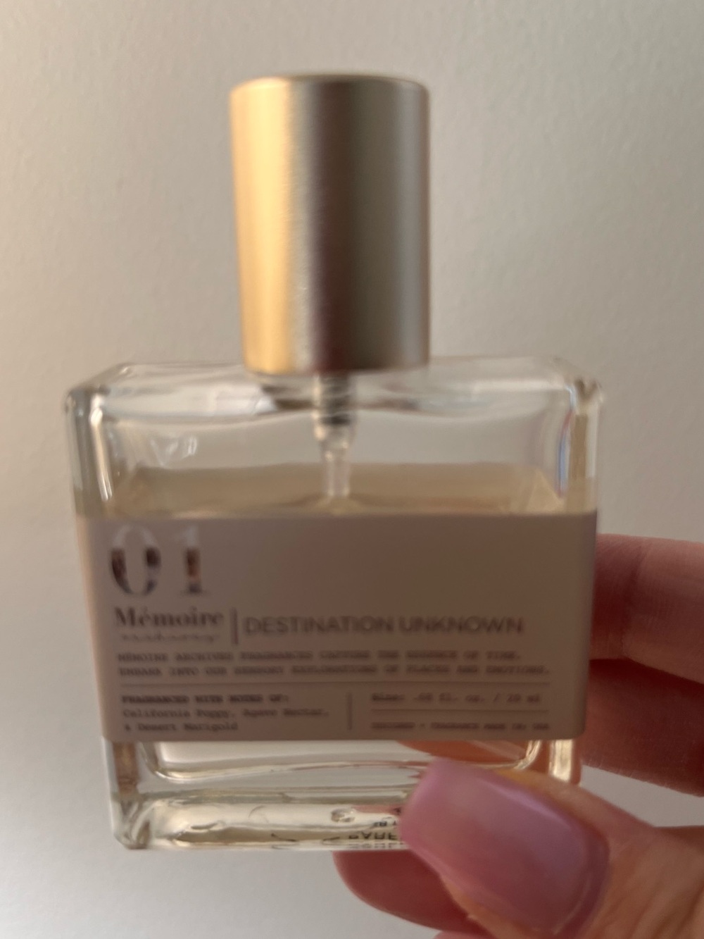 Destination unknown by Memoire Archives, 20 mL EDP midi size Spray
